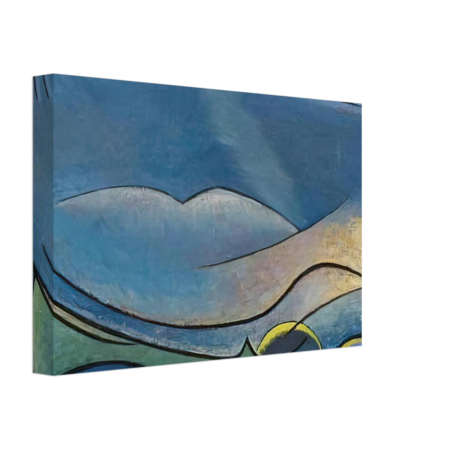 Lawren Harris - The Spirit of Remote Hills - 1958 Canvas - 40x60 cm / 16x24 inches-canvas