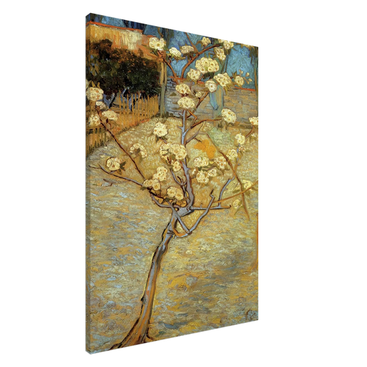 Vincent van Gogh - Pear Tree in Blossom Canvas - 20x30 cm / 8x12 inches-canvas