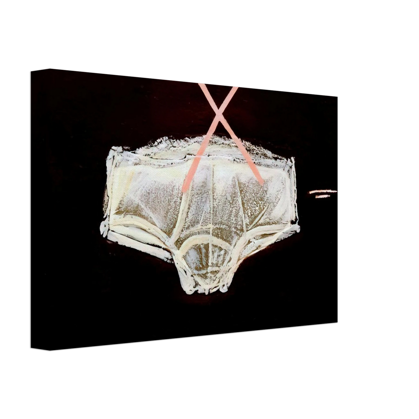 Antoni Tapies - ROBA INTERIOR 1972 Canvas - 40x60 cm / 16x24 inches-canvas