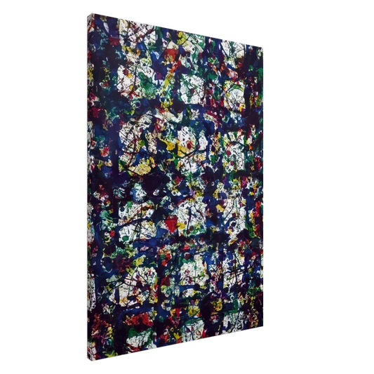 Sam Francis - Untitled  SF 236  Canvas - 20x30 cm / 8x12 inches-canvas