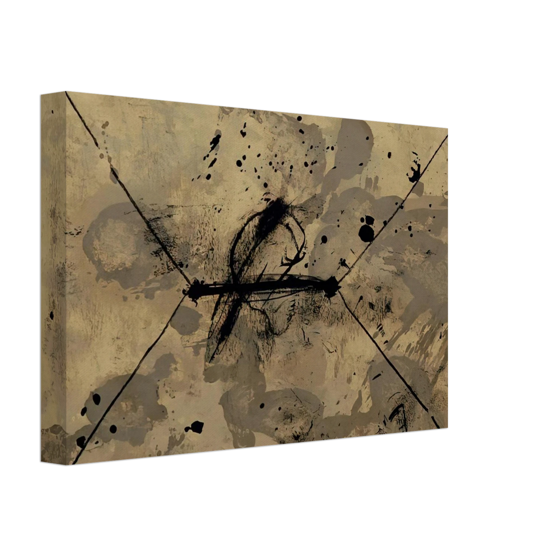 Antoni Tapies - L ENVELOPPE 1968 Canvas - 70x100 cm / 28x40 inches-canvas