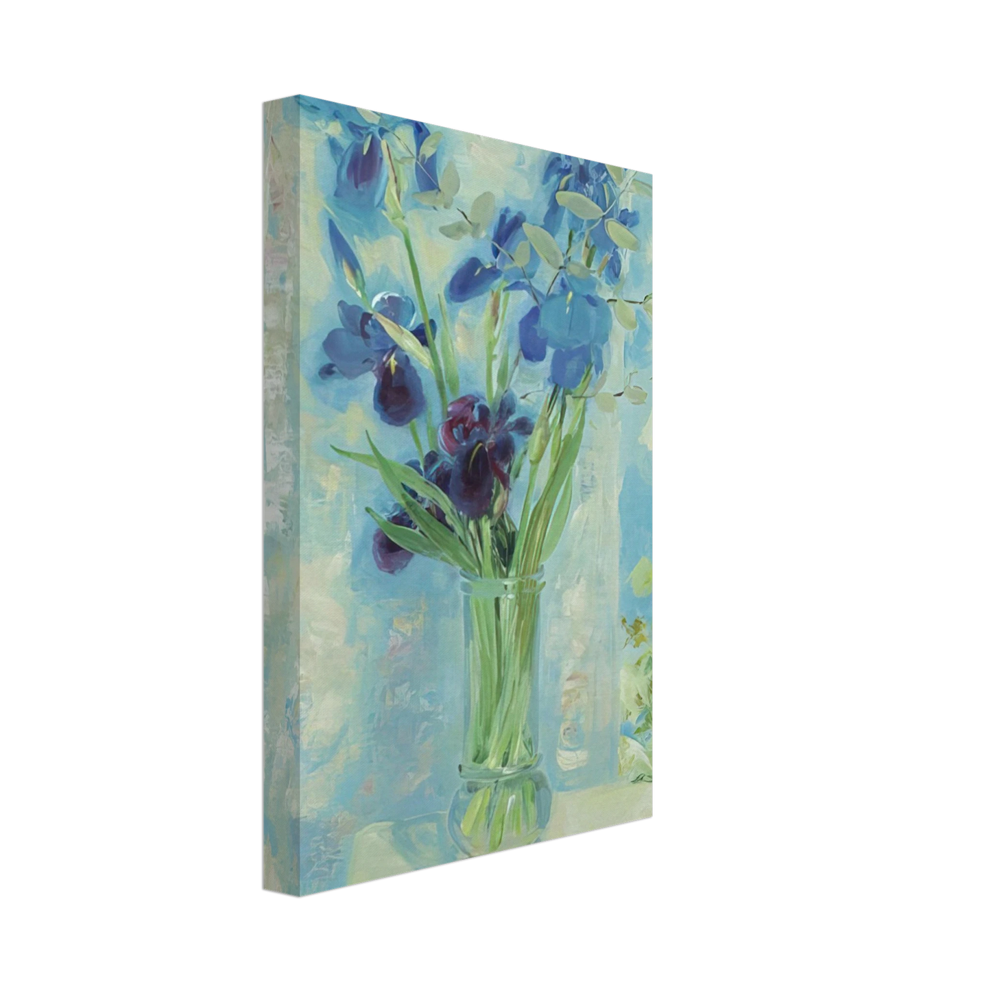 Le Pho - Fleurs - Post-Impressionism Canvas - 70x100 cm / 28x40 inches-canvas