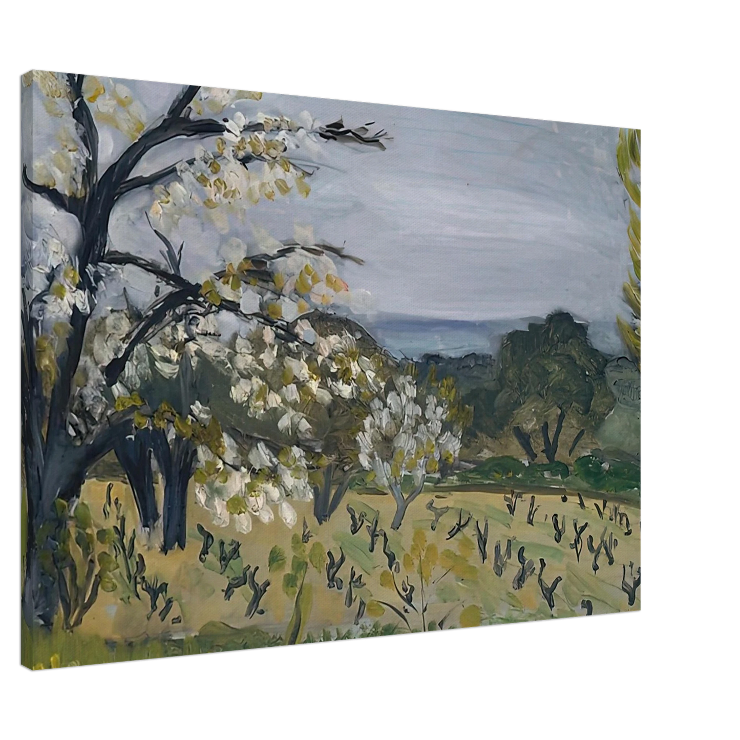 Henri Matisse - LANDSCAPE NICE 1919 Canvas - 20x30 cm / 8x12 inches-canvas