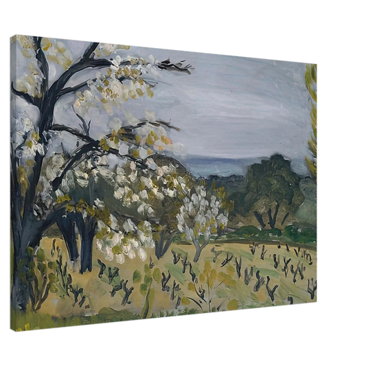 Henri Matisse - LANDSCAPE NICE 1919 Canvas - 20x30 cm / 8x12 inches-canvas
