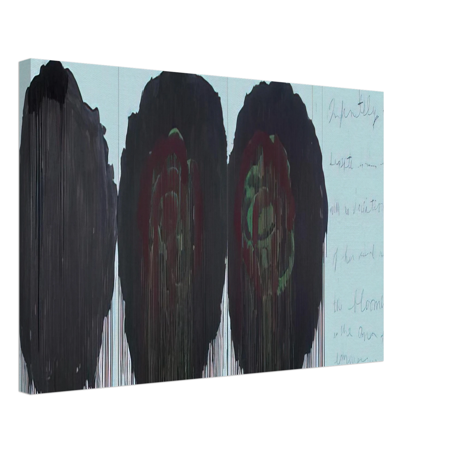 Cy Twombly - The Rose  V  Canvas - 40x60 cm / 16x24 inches-canvas