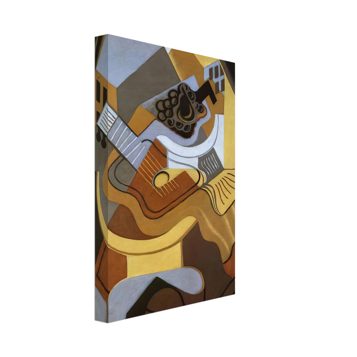 Juan Gris - PEDISTAL TABLE IN FRONT OF THE WINDOW 1921 Canvas - 70x100 cm / 28x40 inches-canvas