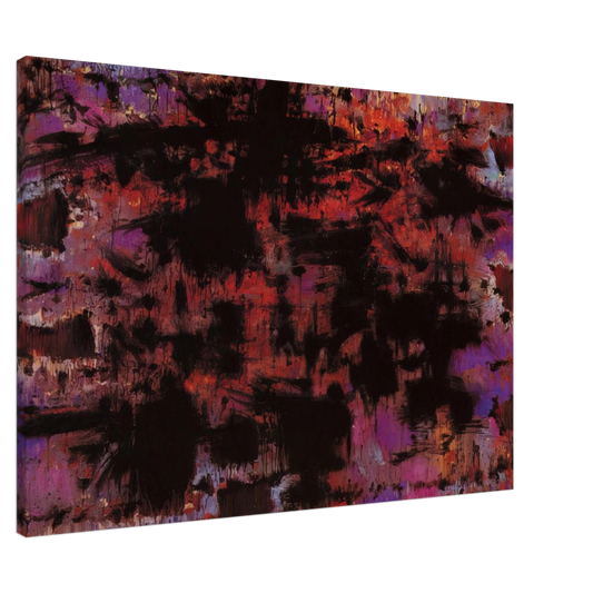 Alfred Manessier - Pour la mere d'un condamne a mort - 1975 Canvas - 20x30 cm / 8x12 inches-canvas