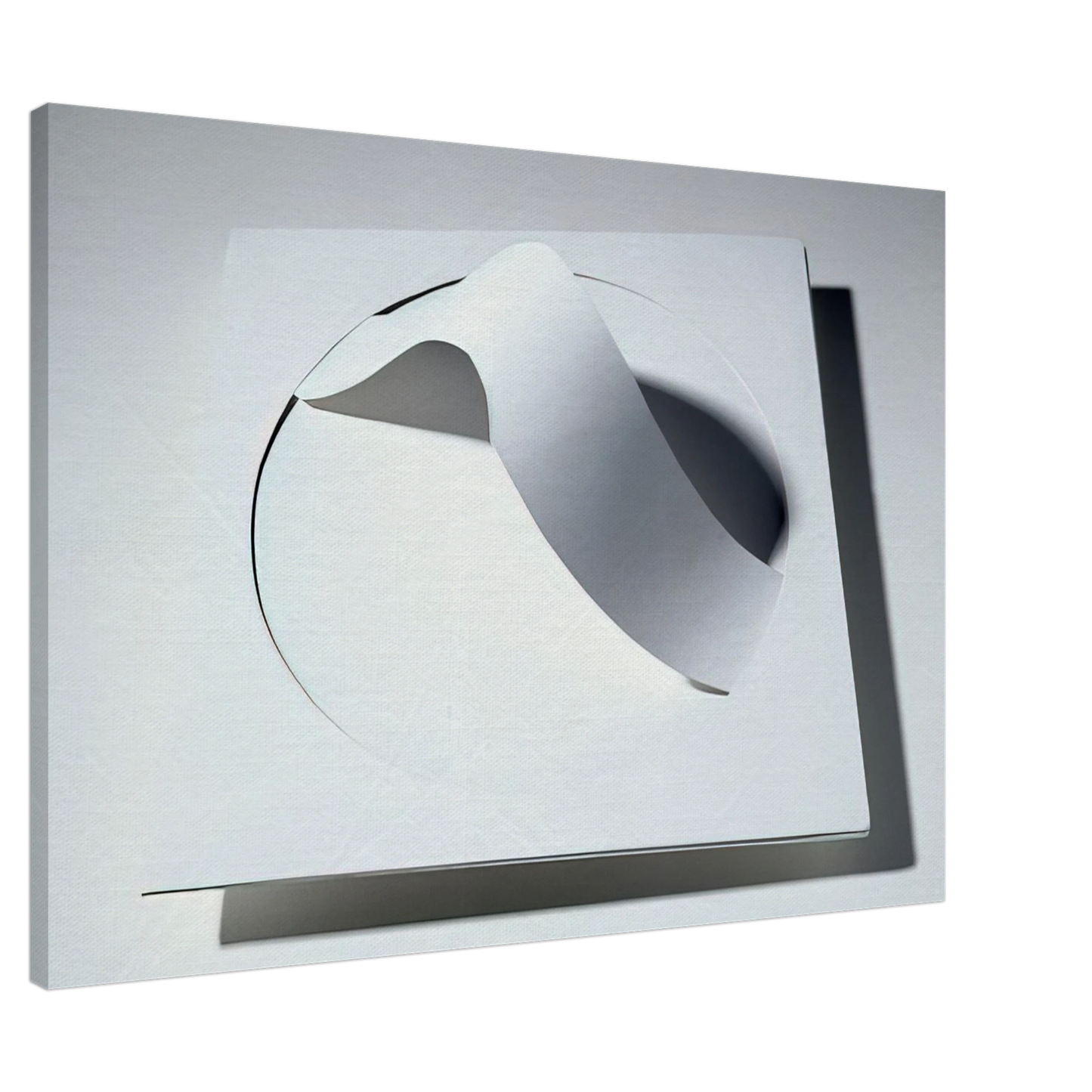 Lygia Pape - Book of Architecture. Free Lance Concrete - 1960 Canvas - 20x30 cm / 8x12 inches-canvas