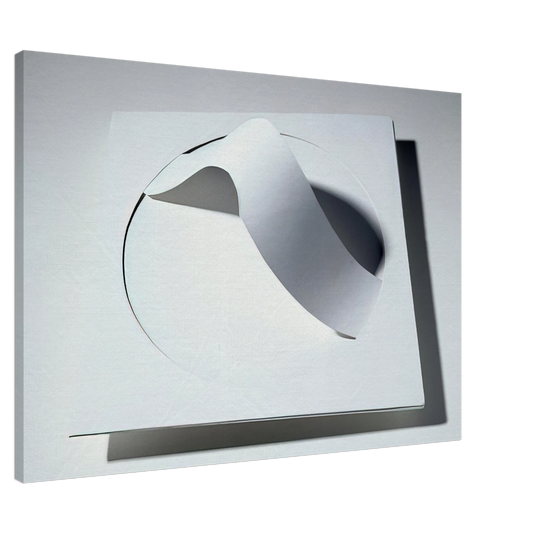 Lygia Pape - Book of Architecture. Free Lance Concrete - 1960 Canvas - 20x30 cm / 8x12 inches-canvas