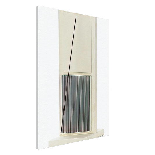 Jesus Rafael Soto - UNTITLED FROM THE JAI ALAI SERIES Canvas - 20x30 cm / 8x12 inches-canvas