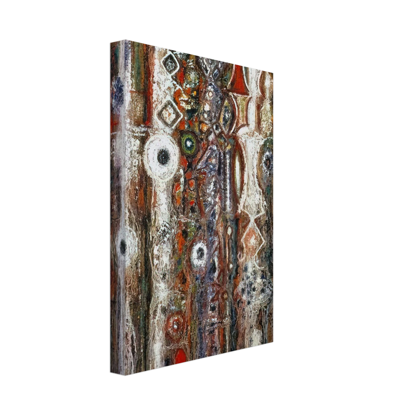 Richard Pousette-Dart - Illumination Gothic - 1958 Canvas - 40x60 cm / 16x24 inches-canvas
