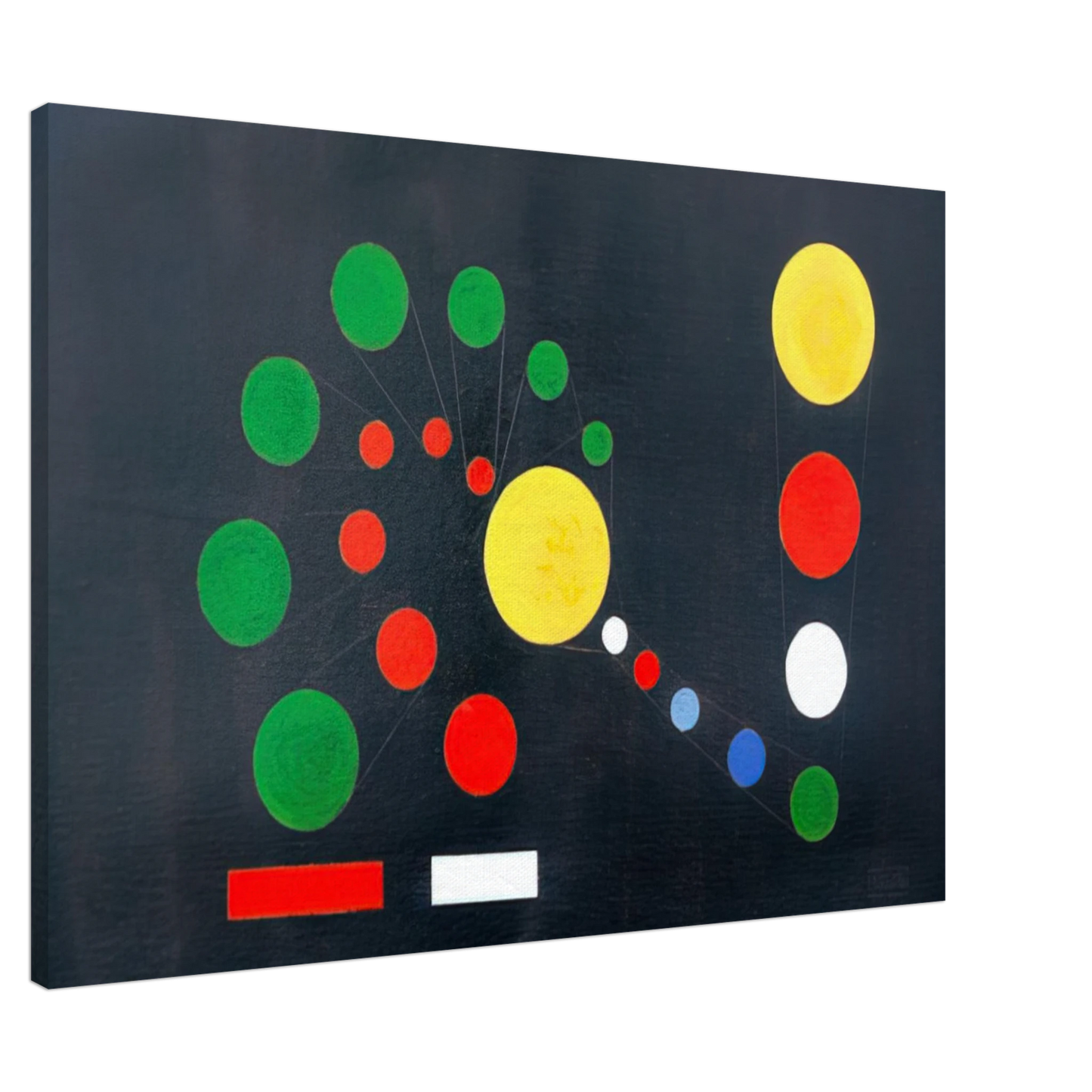 Lolo Soldevilla - Untitled, Celestial Realm - 1956 1 Canvas - 20x30 cm / 8x12 inches-canvas
