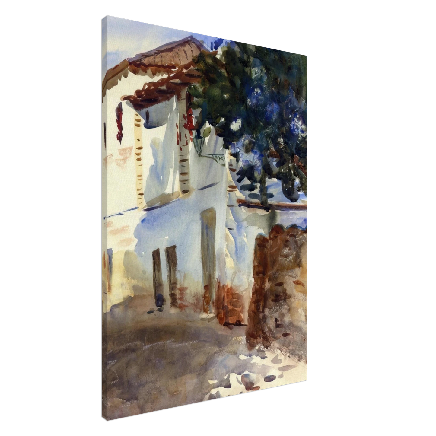 John Singer Sargent - The White House Canvas - 20x30 cm / 8x12 inches-canvas