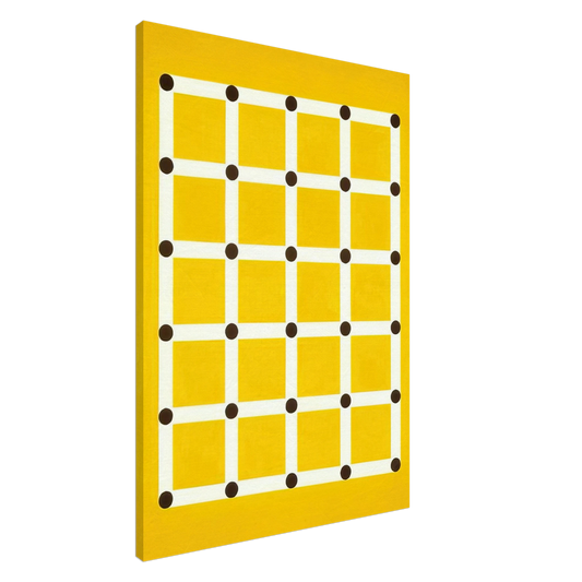 Jeremy Moon - Trellis - 1962 Canvas - 20x30 cm / 8x12 inches-canvas