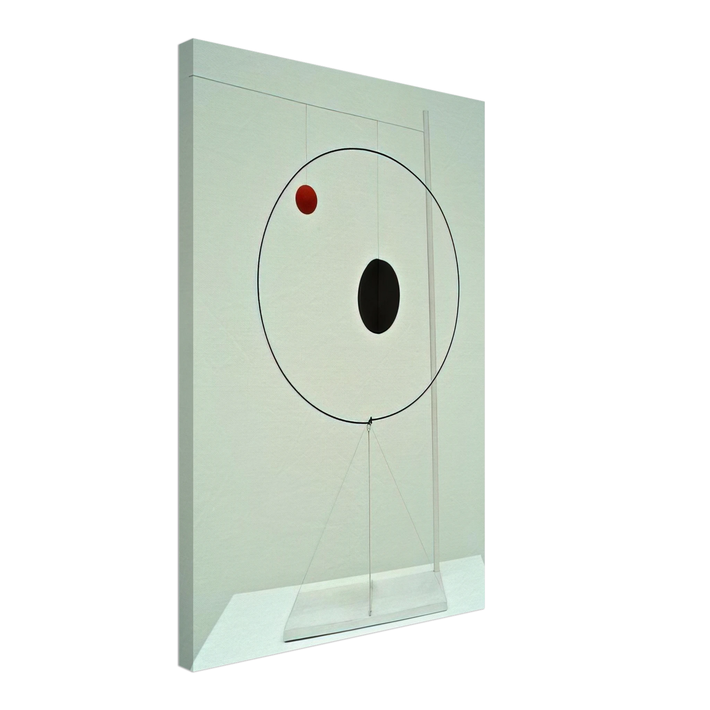 Alexander Calder - OBJECT WITH RED BALL 1931 Canvas - 40x60 cm / 16x24 inches-canvas