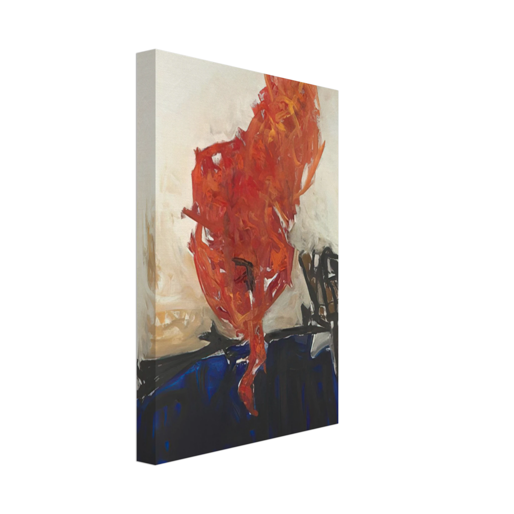 Theodoros Stamos - Home of the Sun - 1957 Canvas - 40x60 cm / 16x24 inches-canvas