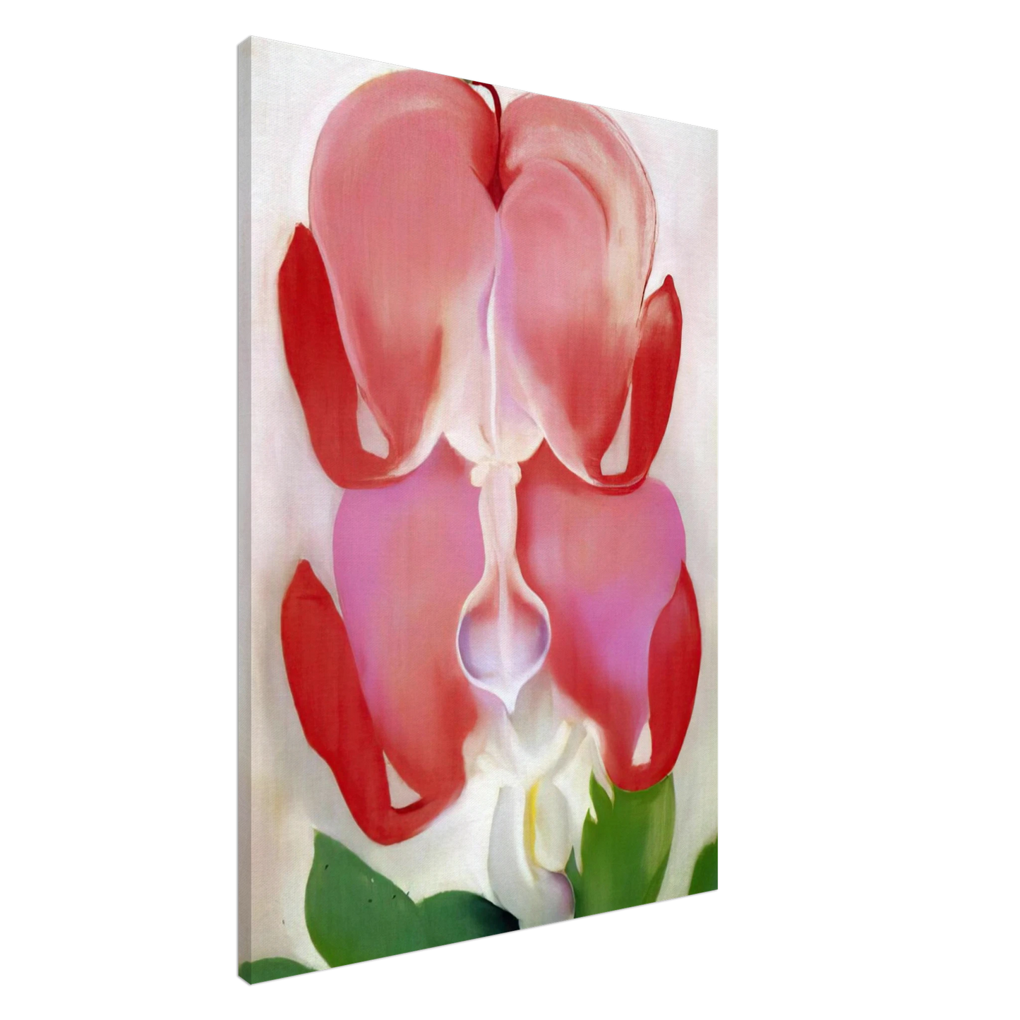 Georgia O'Keeffe - Bleeding Heart Canvas - 20x30 cm / 8x12 inches-canvas