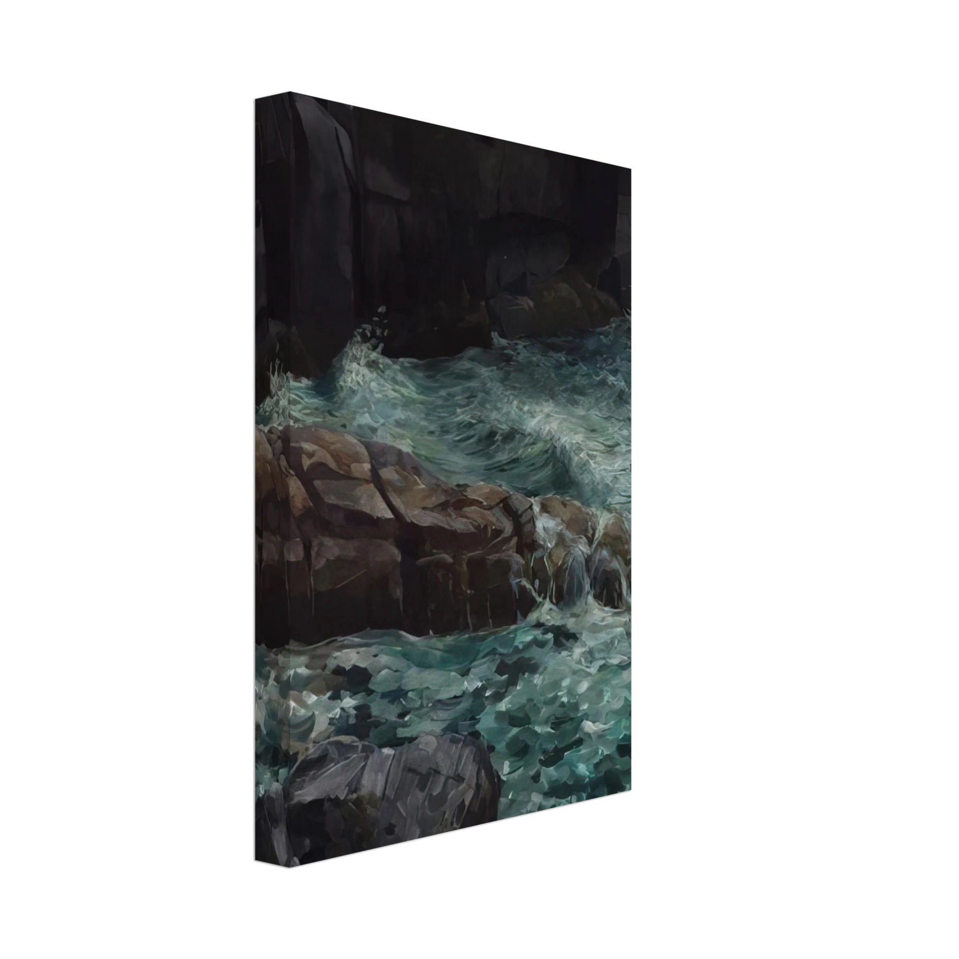 Ivan Albright - MAINE COAST Canvas - 70x100 cm / 28x40 inches-canvas