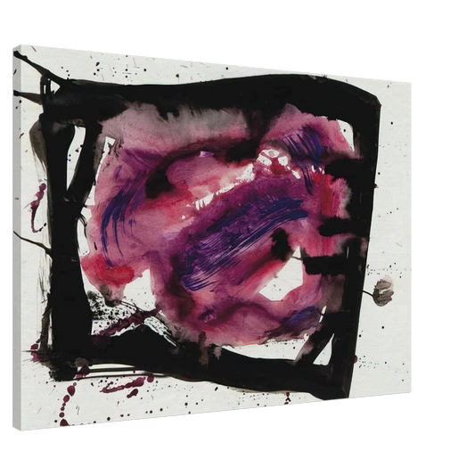 Sam Francis - Untitled  SF72-1009  Canvas - 20x30 cm / 8x12 inches-canvas