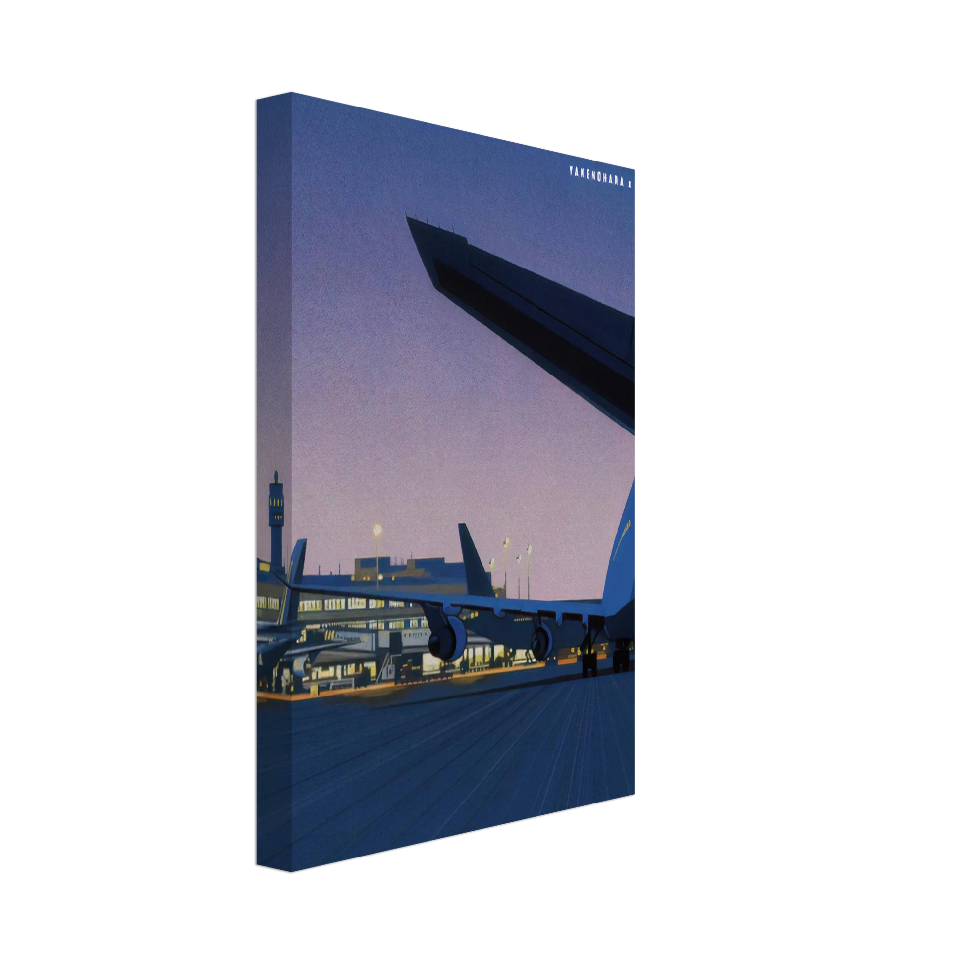Hiroshi Nagai - Taxiway Canvas - 40x60 cm / 16x24 inches-canvas