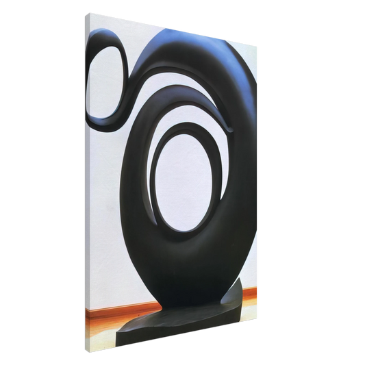 Georgia O'Keeffe - Abstraction Canvas - 20x30 cm / 8x12 inches-canvas