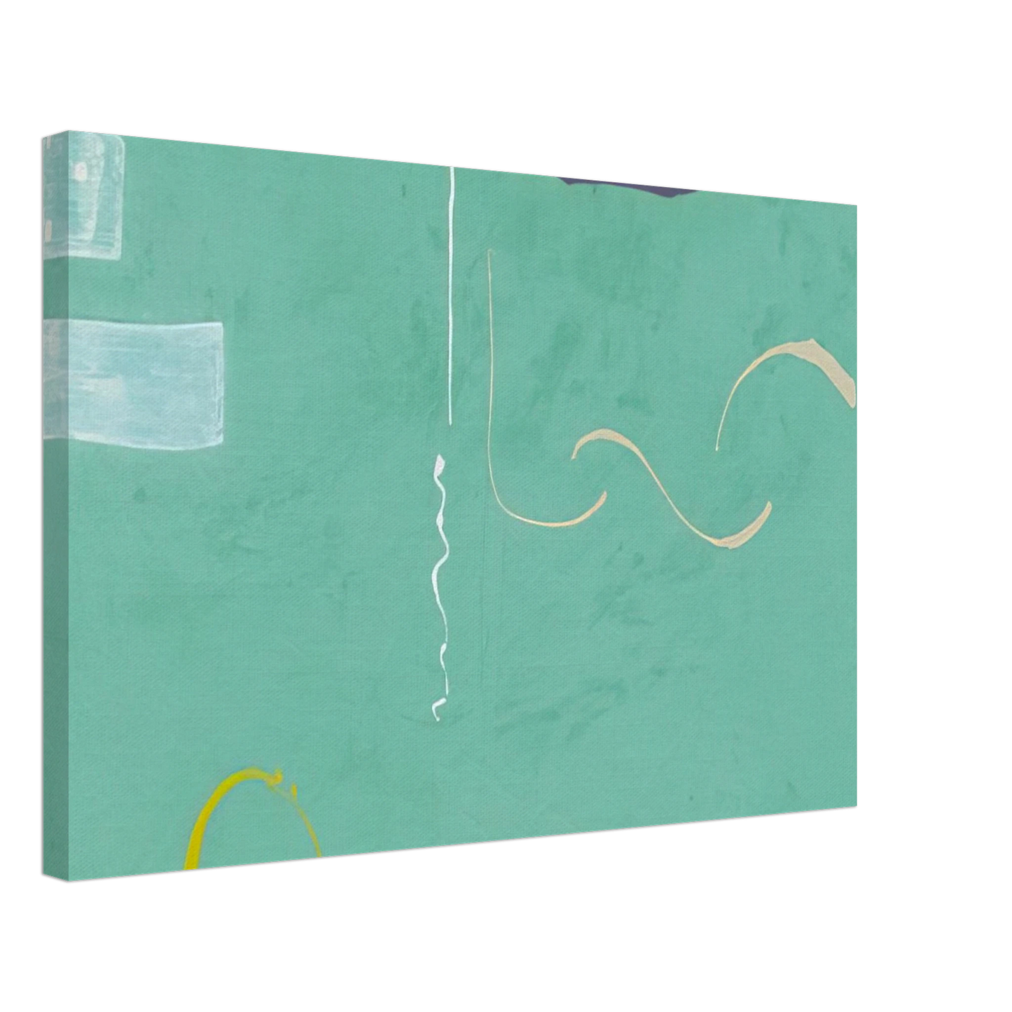 Helen Frankenthaler - Tahiti - 1989 Canvas - 70x100 cm / 28x40 inches-canvas