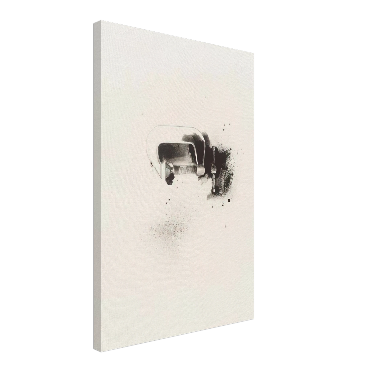 Jim Dine - UNTITLED FROM TEN WINTER TOOLS 1973 4 Canvas - 70x100 cm / 28x40 inches-canvas