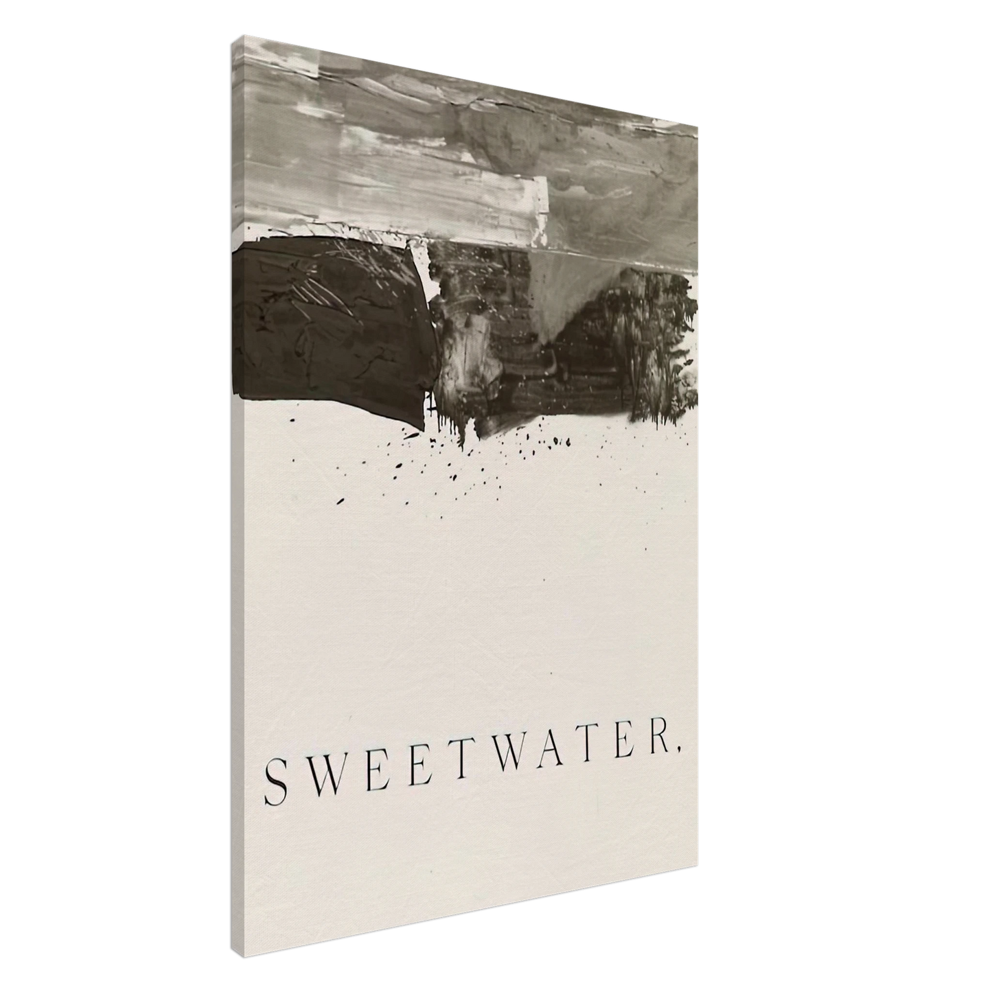 Edward Ruscha - SWEETWATER 1959 Canvas - 20x30 cm / 8x12 inches-canvas