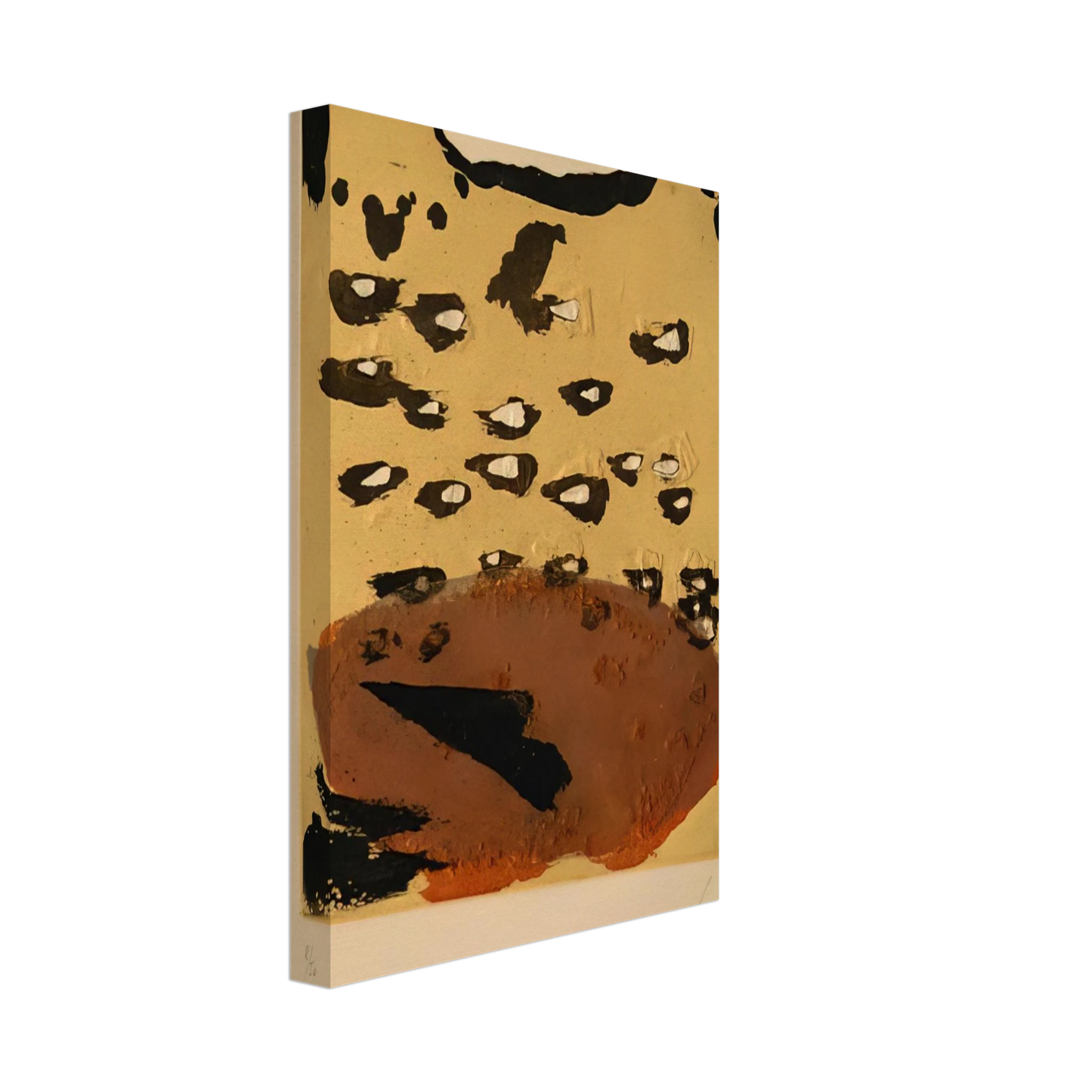 Antoni Tapies - REPLIQUER II 1981 Canvas - 70x100 cm / 28x40 inches-canvas