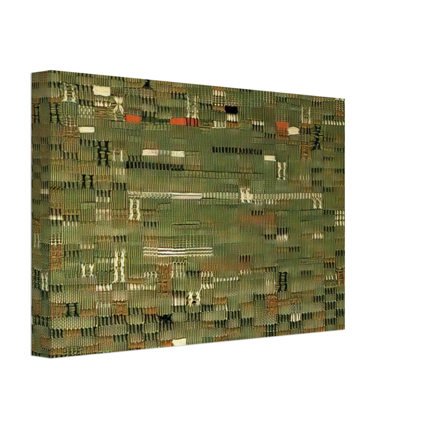 Anni Albers - PASTURE 1958 Canvas - 70x100 cm / 28x40 inches-canvas