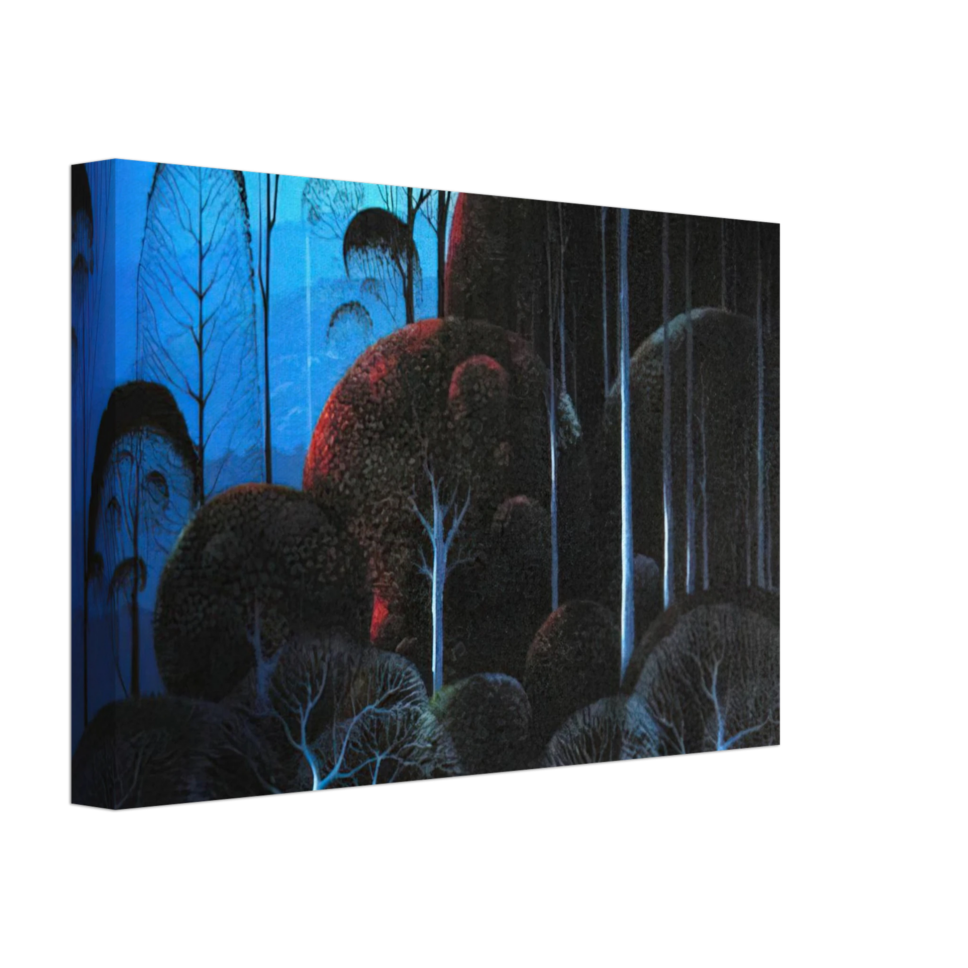 Eyvind Earle - Enchanted Forest Canvas - 40x60 cm / 16x24 inches-canvas