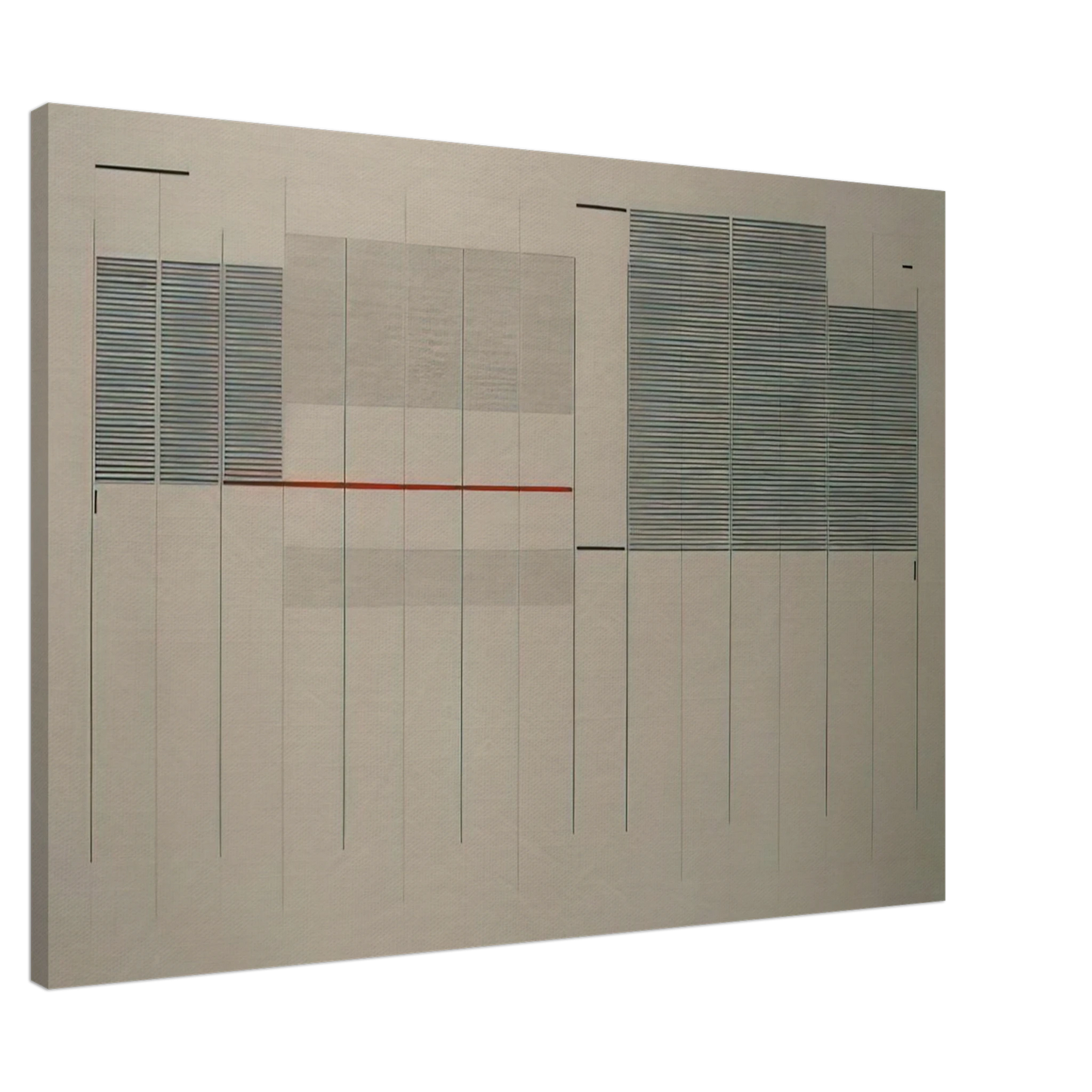 Bice Lazzari - Acrilico no. 13 - 1976 Canvas - 20x30 cm / 8x12 inches-canvas