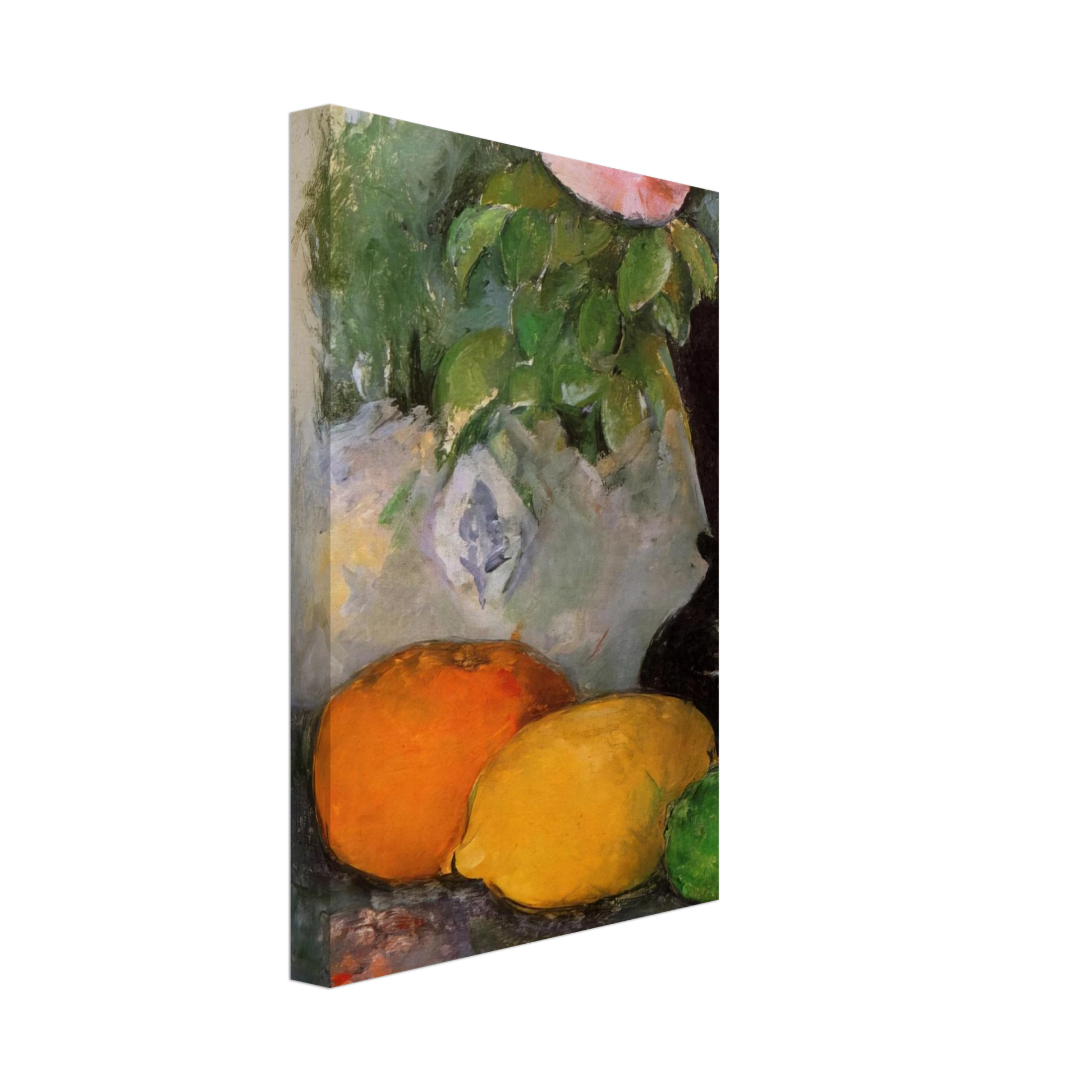 Paul Cezanne - Flowers and Fruit Canvas - 70x100 cm / 28x40 inches-canvas