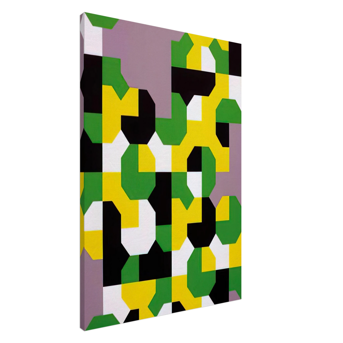 Bruno Munari - Curva di Peano - 1991 Canvas - 20x30 cm / 8x12 inches-canvas