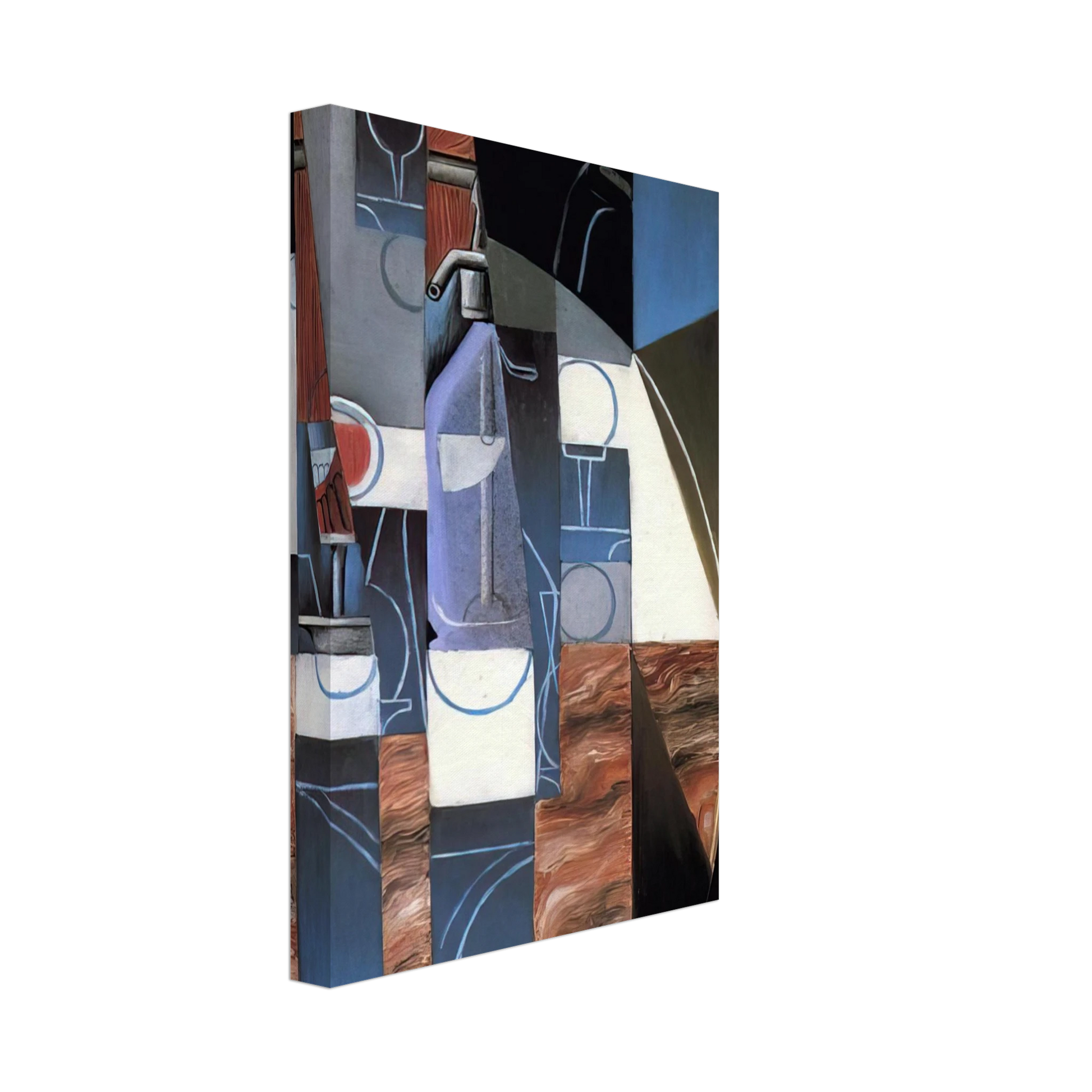 Juan Gris - THE SIPHON 1913 Canvas - 70x100 cm / 28x40 inches-canvas
