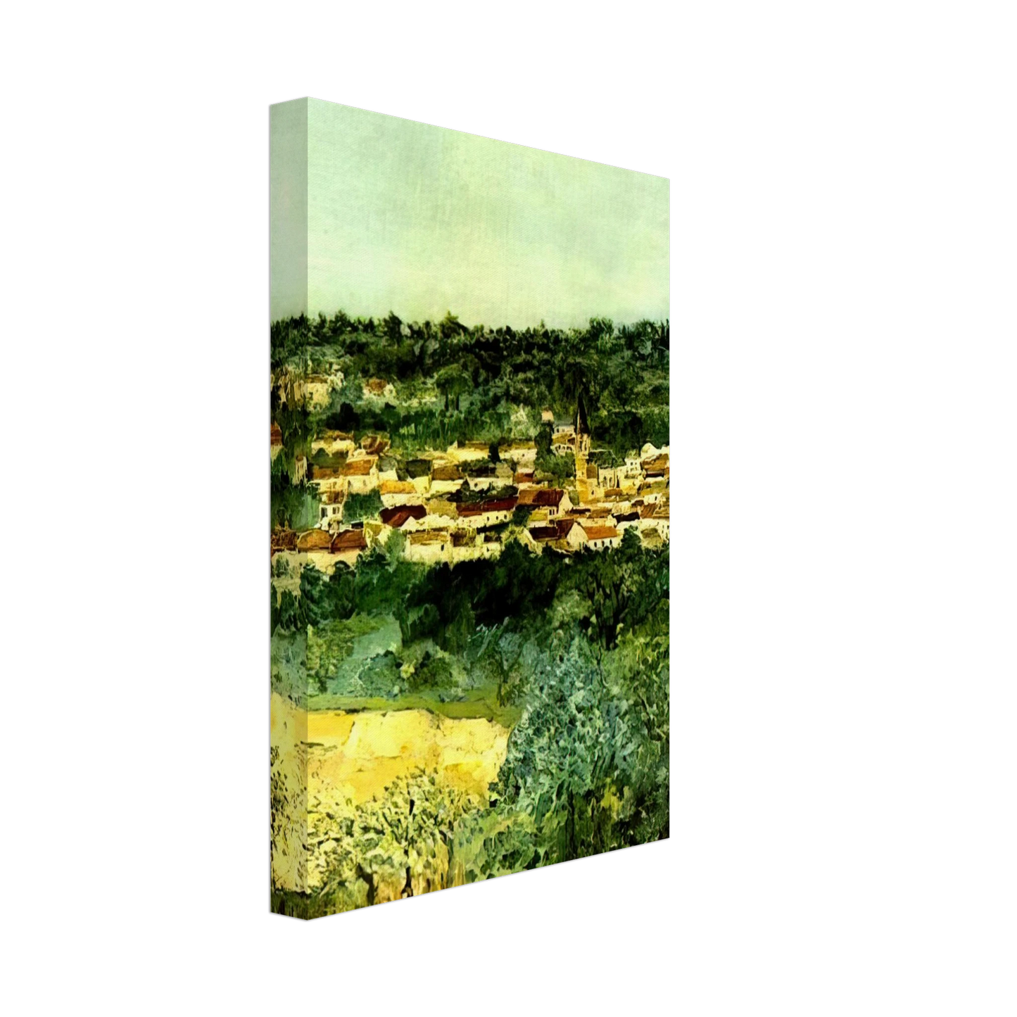 Maurice Utrillo - VIEW OF MONTMAGNY Canvas - 40x60 cm / 16x24 inches-canvas