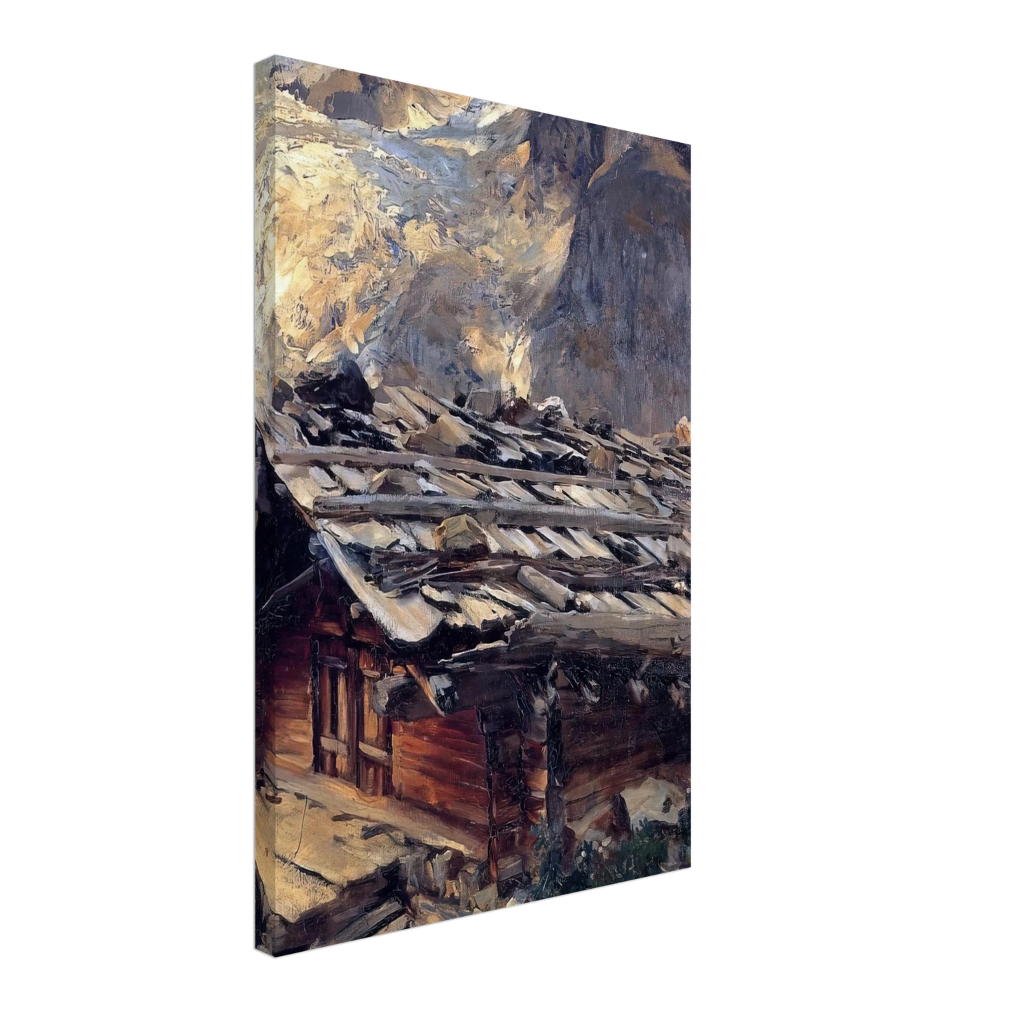 John Singer Sargent - Brenva Glacier Canvas - 70x100 cm / 28x40 inches-canvas