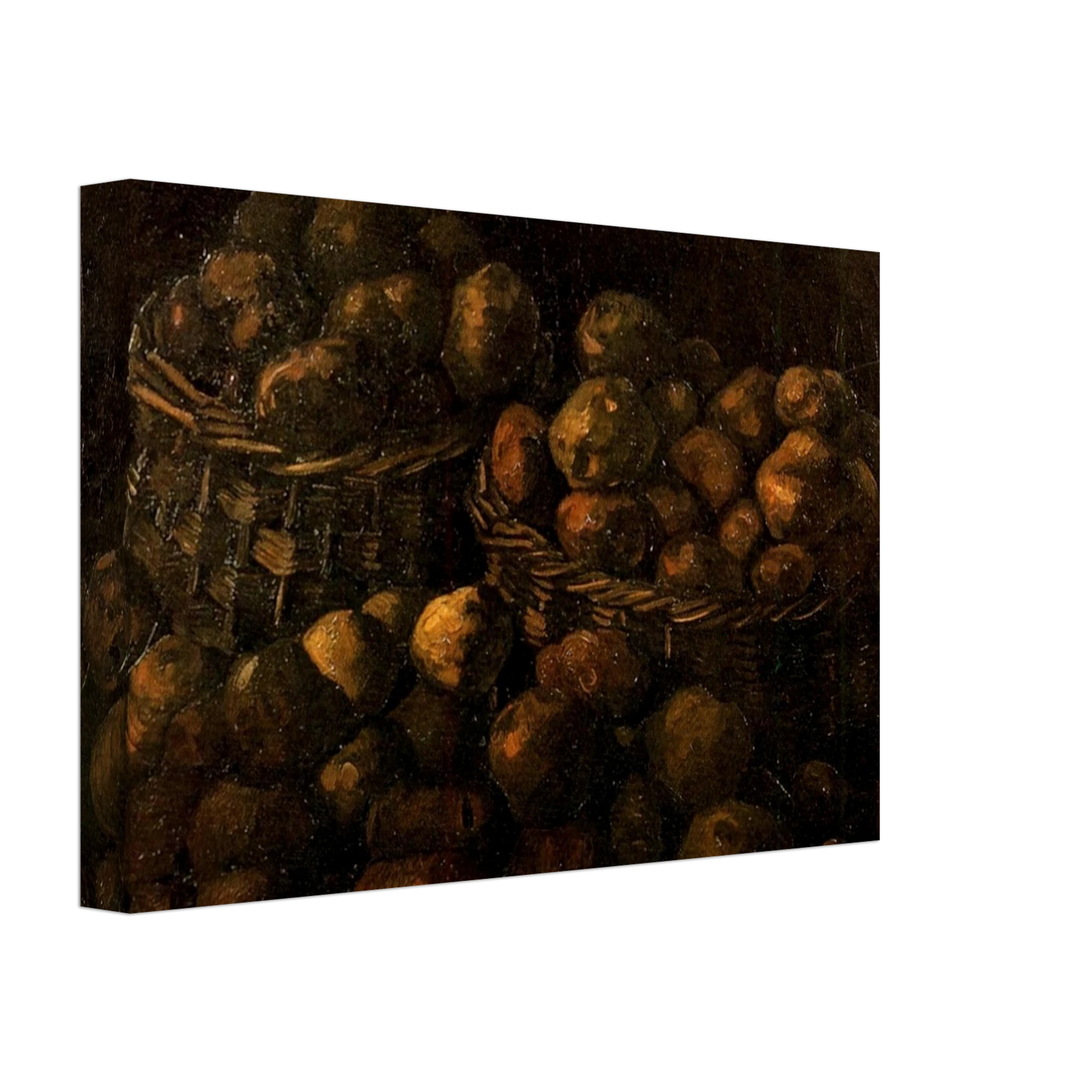 Vincent van Gogh - Baskets of Potatoes Canvas - 40x60 cm / 16x24 inches-canvas