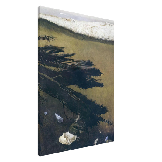 Andrew Wyeth - NOT DETECTED 47 Canvas - 20x30 cm / 8x12 inches-canvas