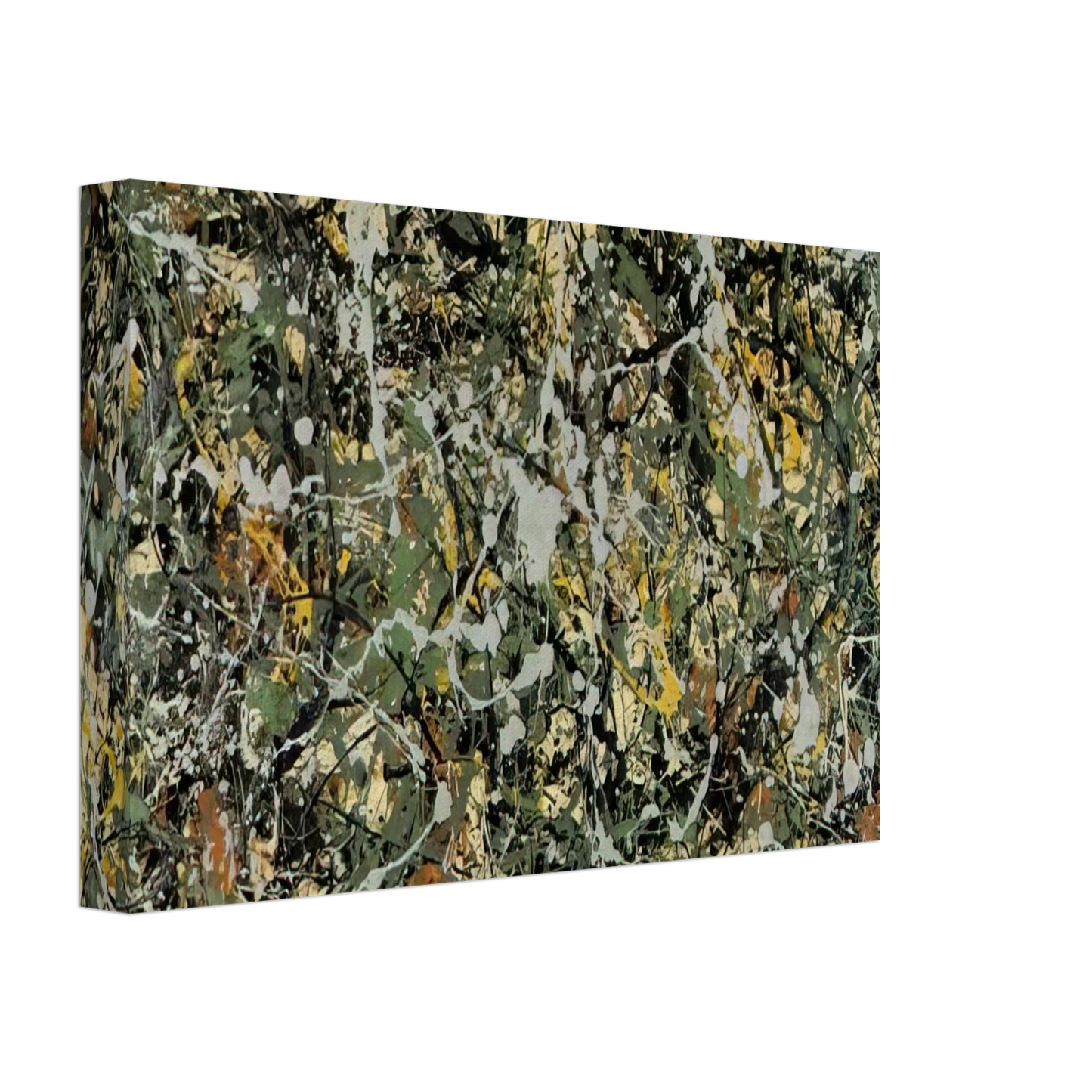 Jackson Pollock - NUMBER 8 1949 Canvas - 40x60 cm / 16x24 inches-canvas