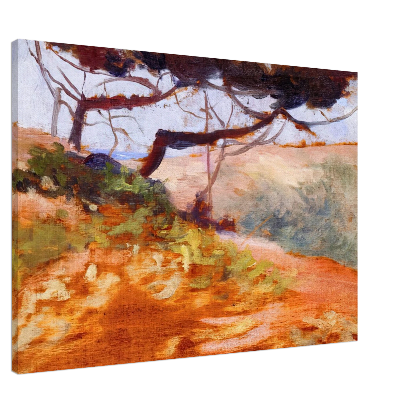 Henri-Edmond Cross - The Bay of Cavalieri Canvas - 20x30 cm / 8x12 inches-canvas