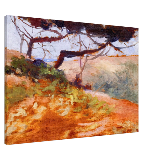 Henri-Edmond Cross - The Bay of Cavalieri Canvas - 20x30 cm / 8x12 inches-canvas