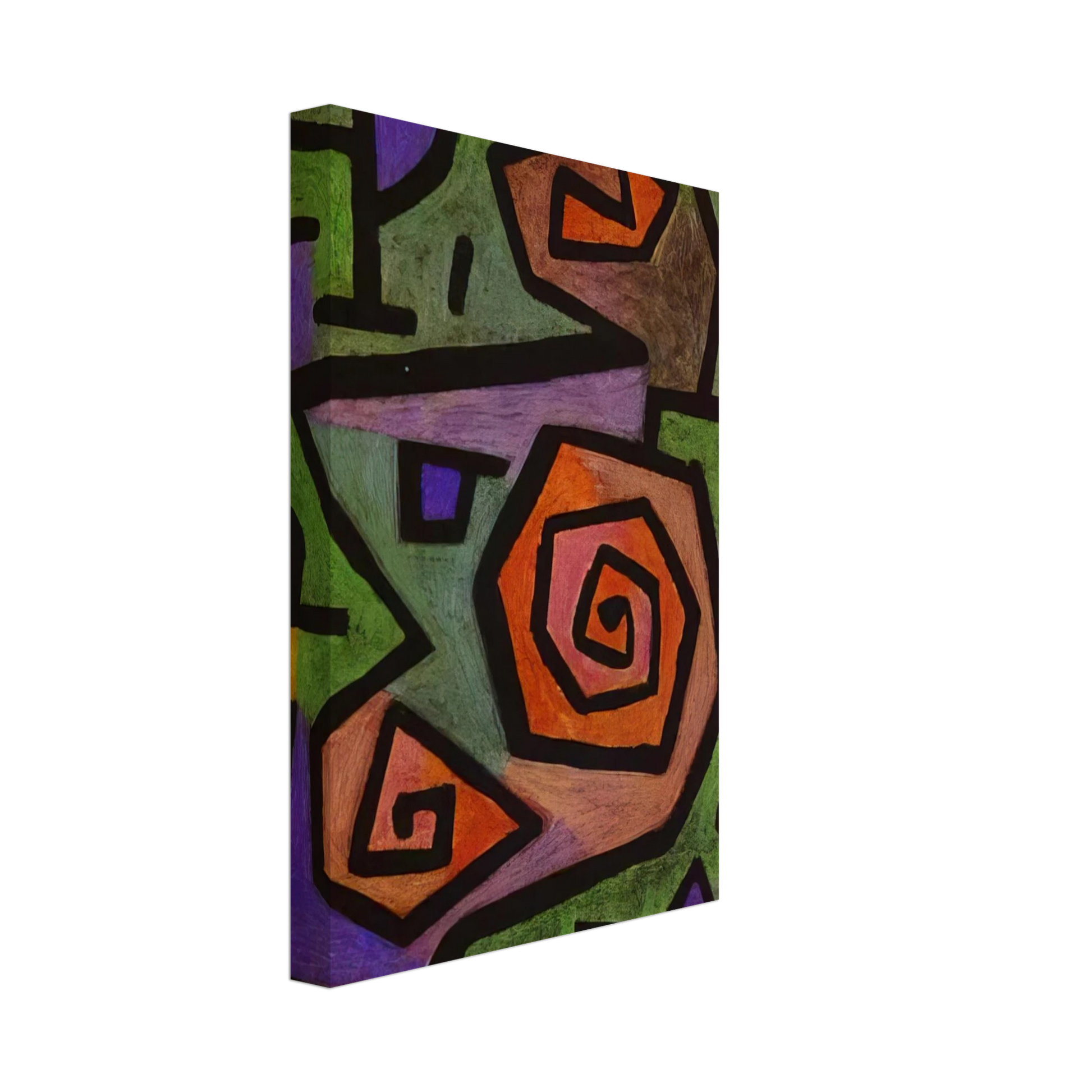 Paul Klee - HEROIC ROSES 1938 Canvas - 40x60 cm / 16x24 inches-canvas