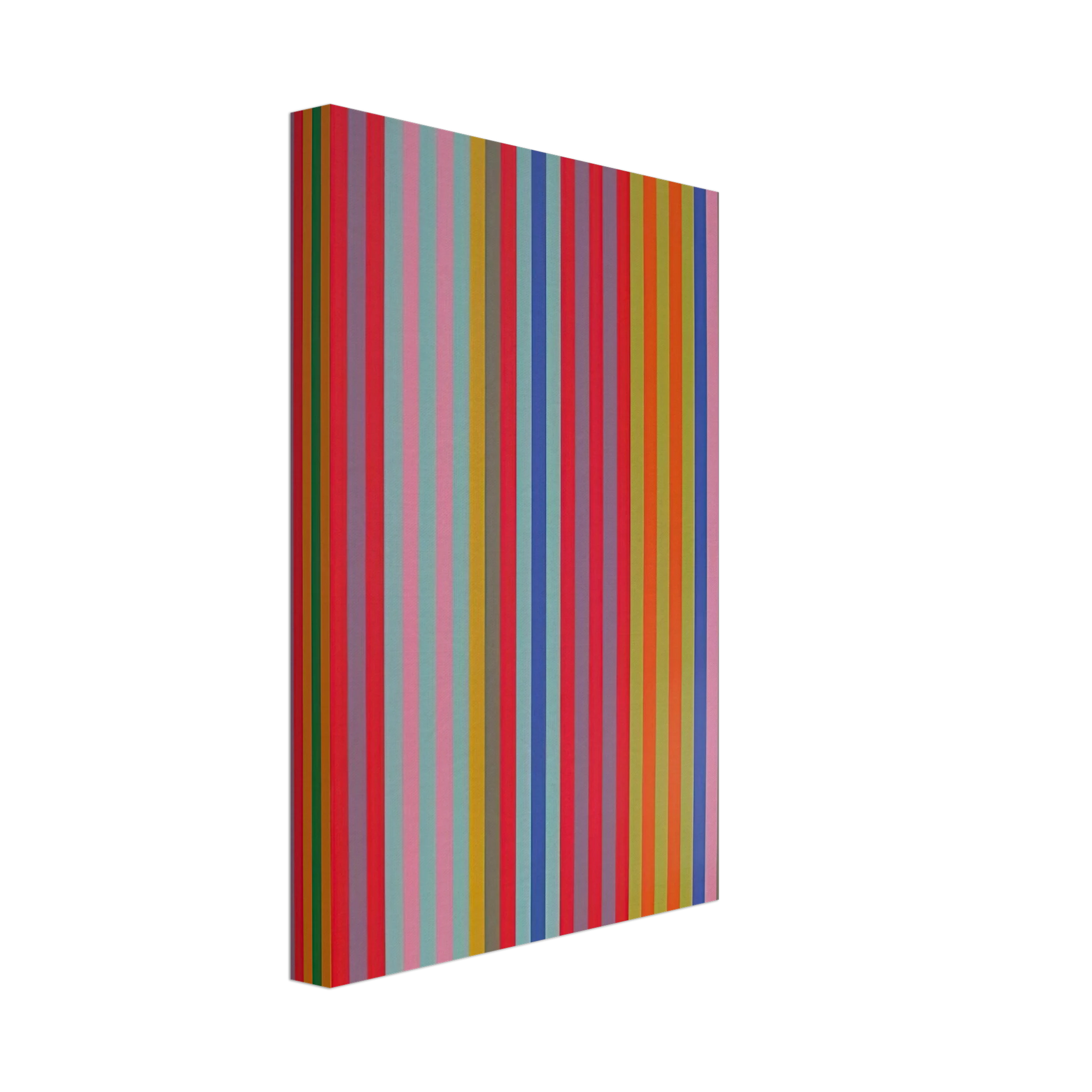 Gene Davis - Yoyo - 1969 Canvas - 40x60 cm / 16x24 inches-canvas