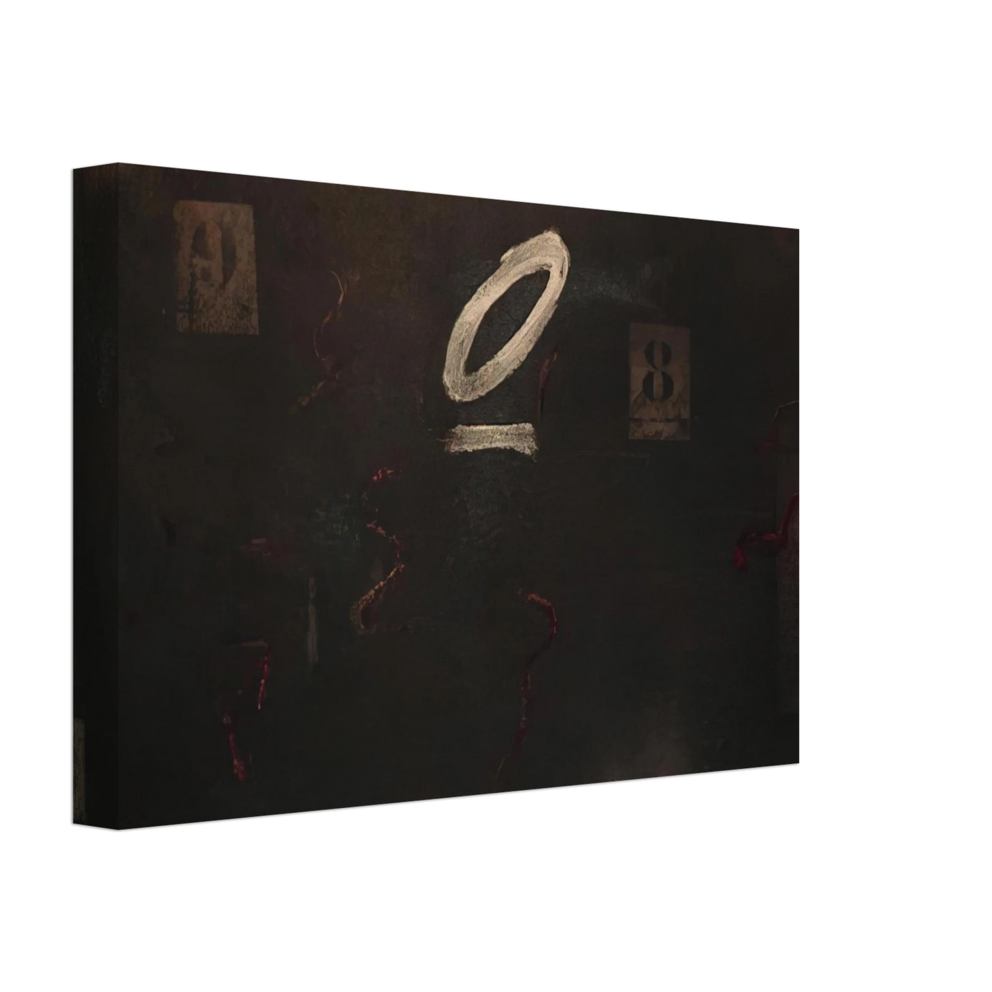 Antoni Tapies - SOUS ZERO 1979 Canvas - 40x60 cm / 16x24 inches-canvas