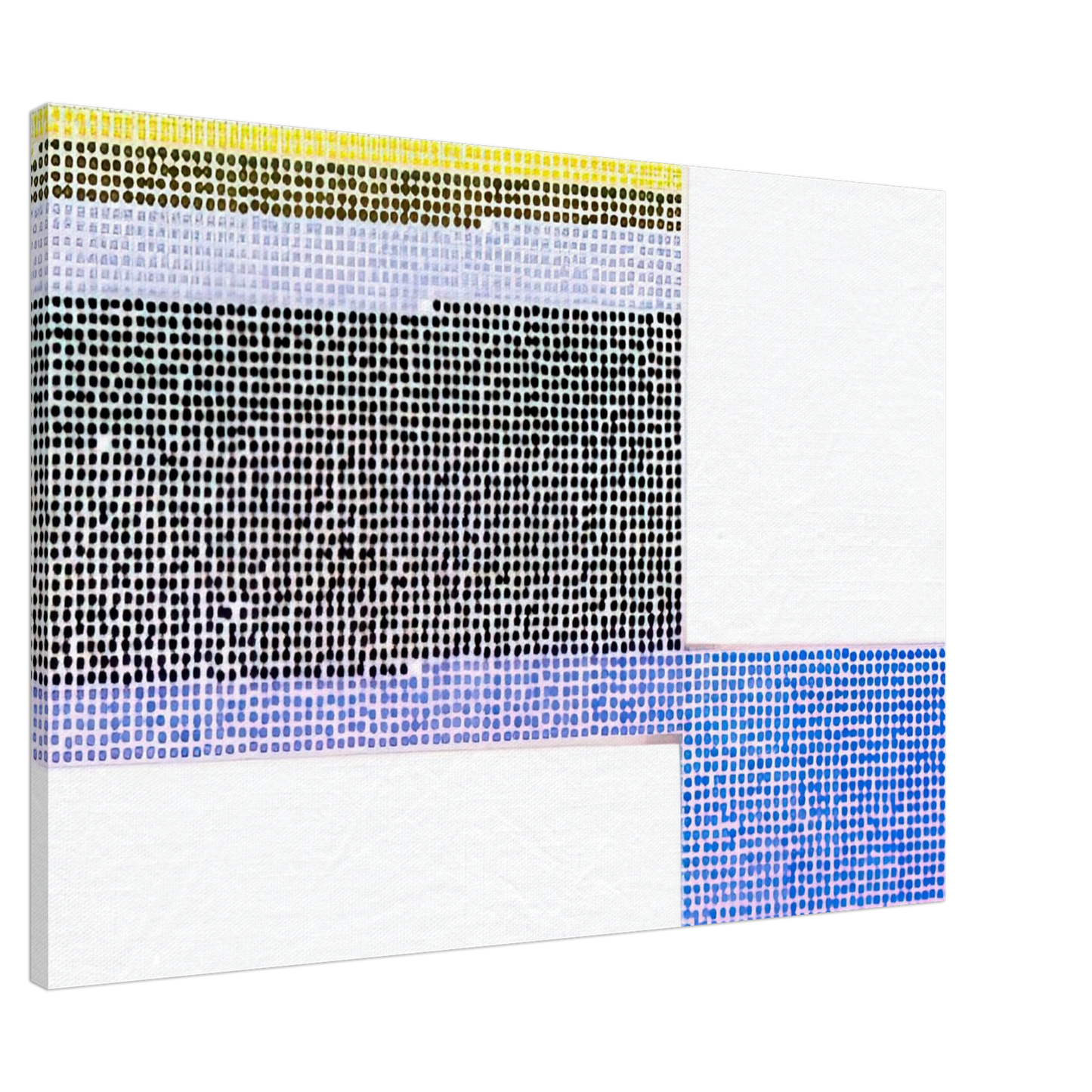 Jennifer Bartlett - Original Fibonacci - 2001 Canvas - 20x30 cm / 8x12 inches-canvas