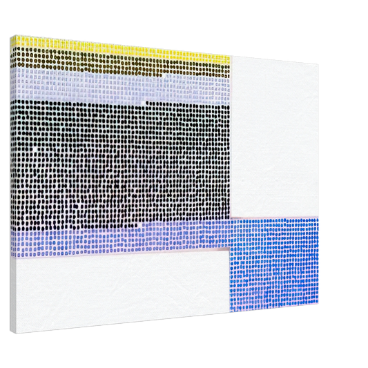 Jennifer Bartlett - Original Fibonacci - 2001 Canvas - 20x30 cm / 8x12 inches-canvas