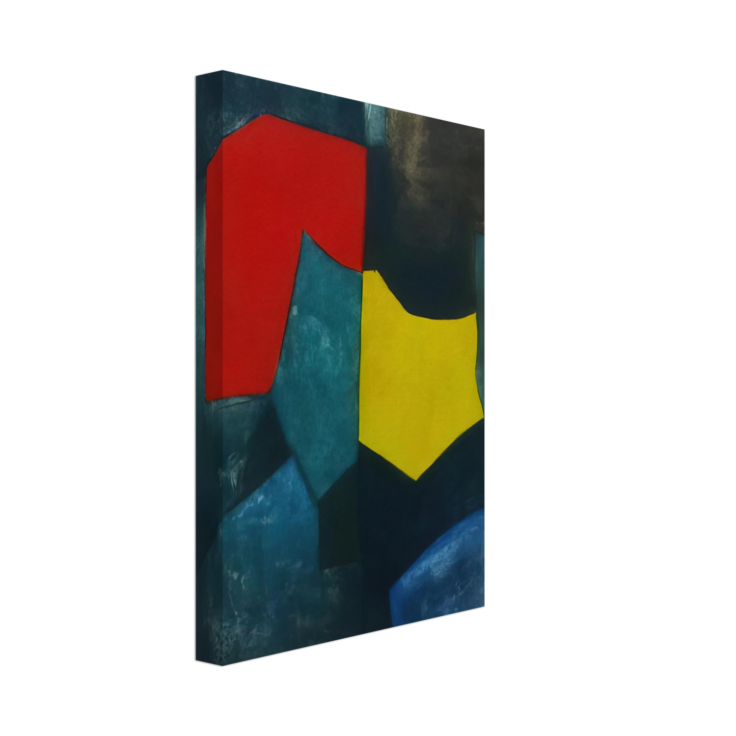 Serge Poliakoff - XVI - 1964 Canvas - 70x100 cm / 28x40 inches-canvas