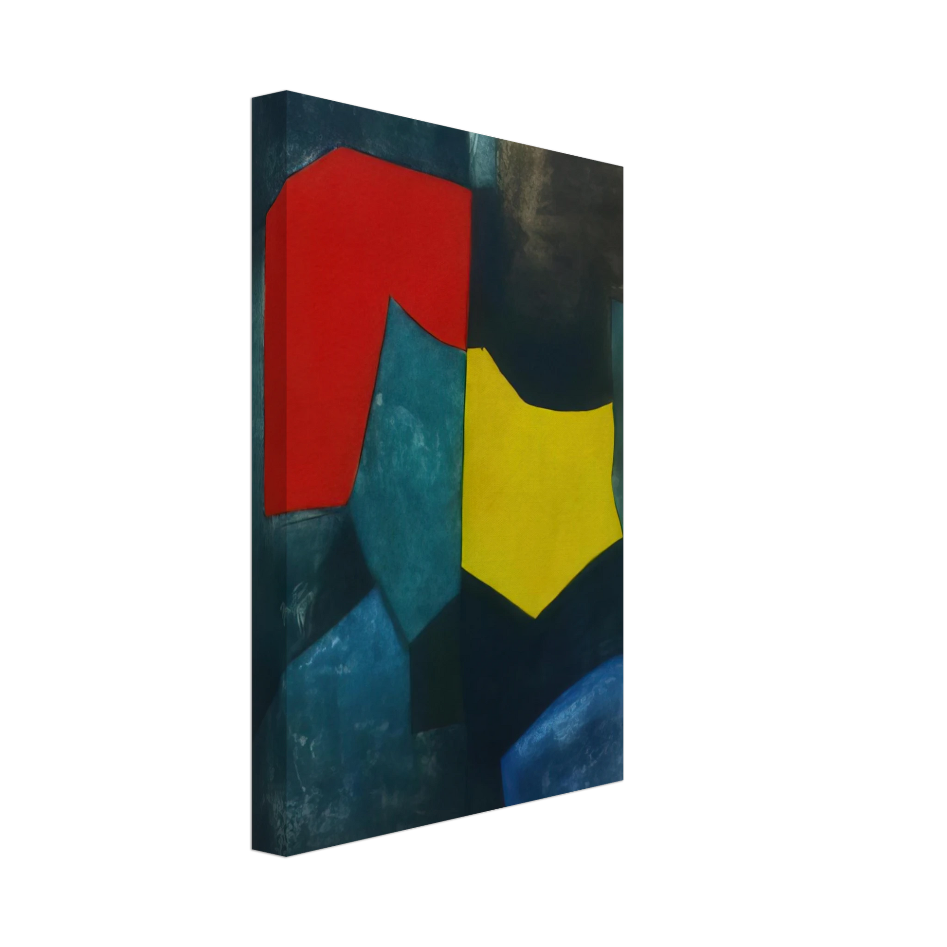 Serge Poliakoff - XVI - 1964 Canvas - 70x100 cm / 28x40 inches-canvas