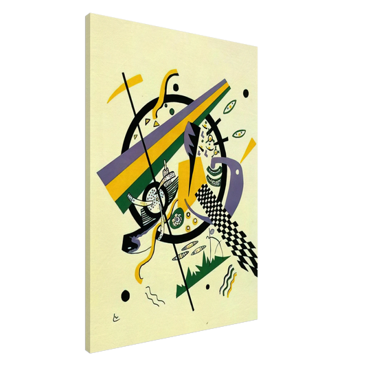 Wassily Kandinsky - SMALL WORLDS IV 1922 Canvas - 20x30 cm / 8x12 inches-canvas